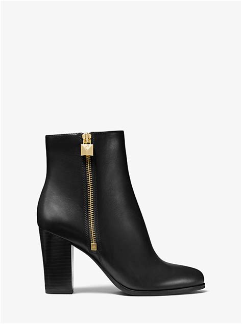 michael michael kors aileen vachetta leather boot|Frenchie Vachetta Leather Ankle Boot .